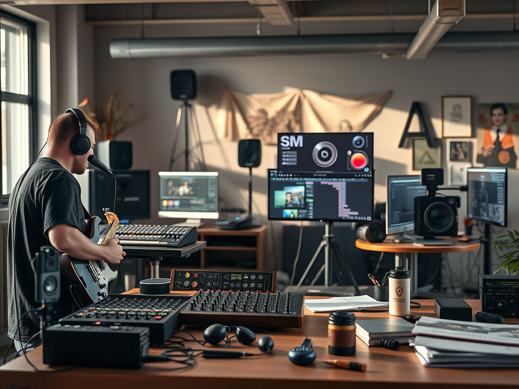 توزيعة Ubuntu Studio للمبدعين في المحتوى (الصوت والصورة والفيديو ).